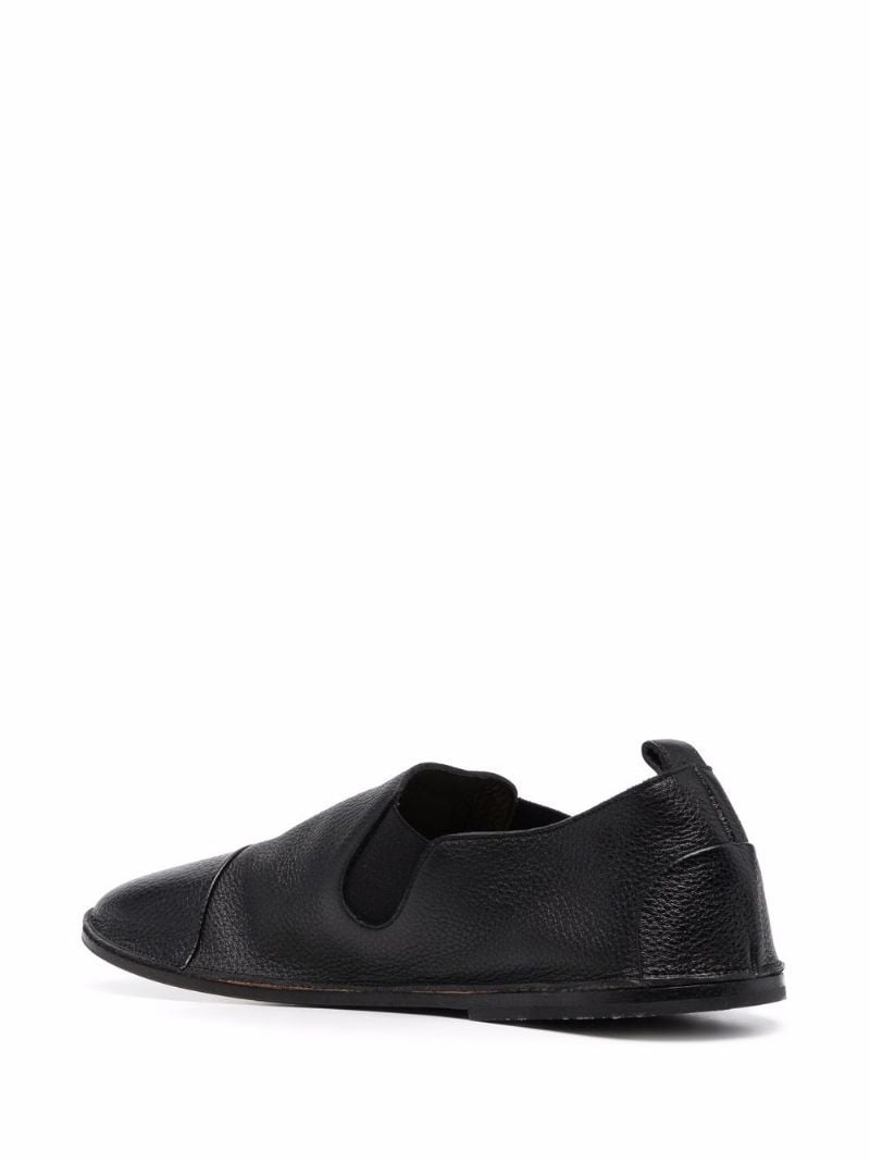 slip-on leather loafers - 5