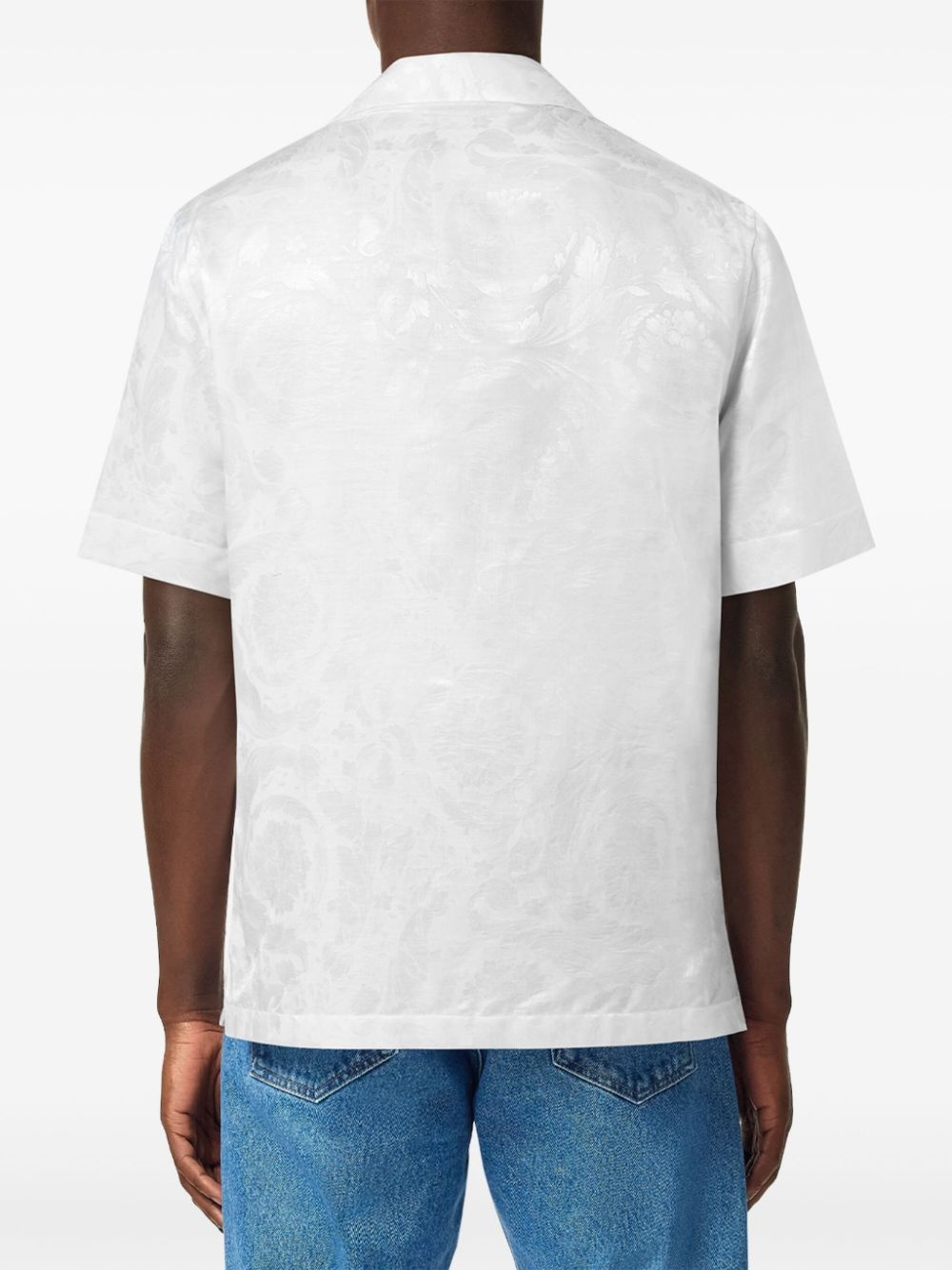 Barocco jacquard shirt - 4