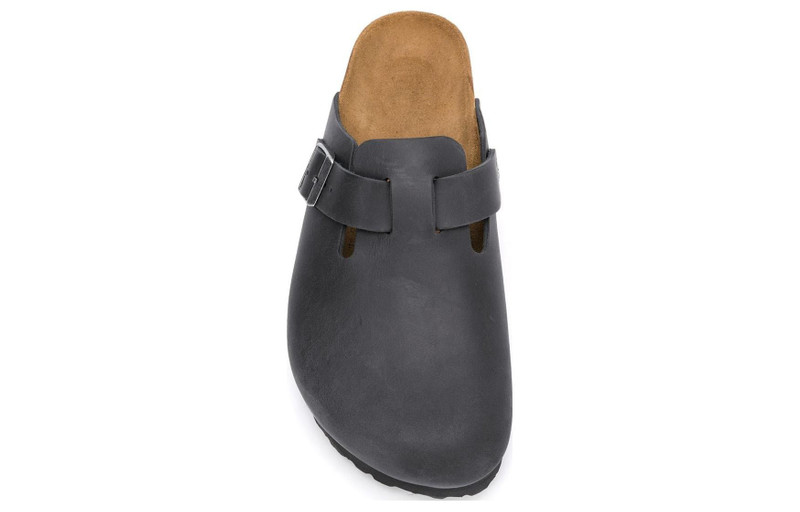 Birkenstock Boston Narrow 'Oiled Leather Black' 0059463 4
