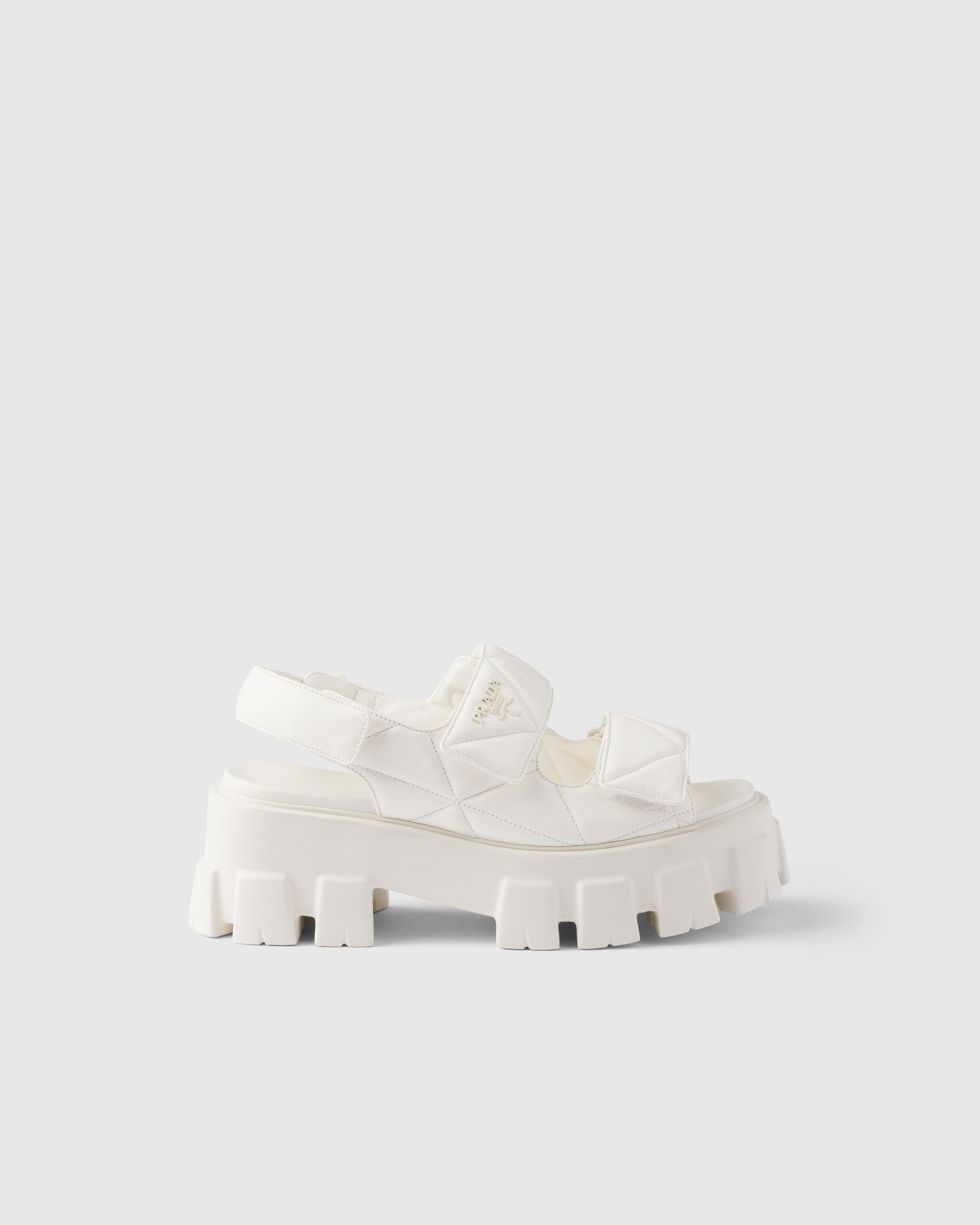 Monolith nappa leather sandals - 2