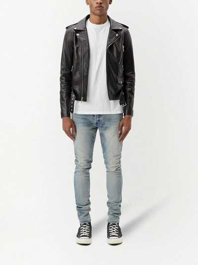 John Elliott zipped biker jacket outlook