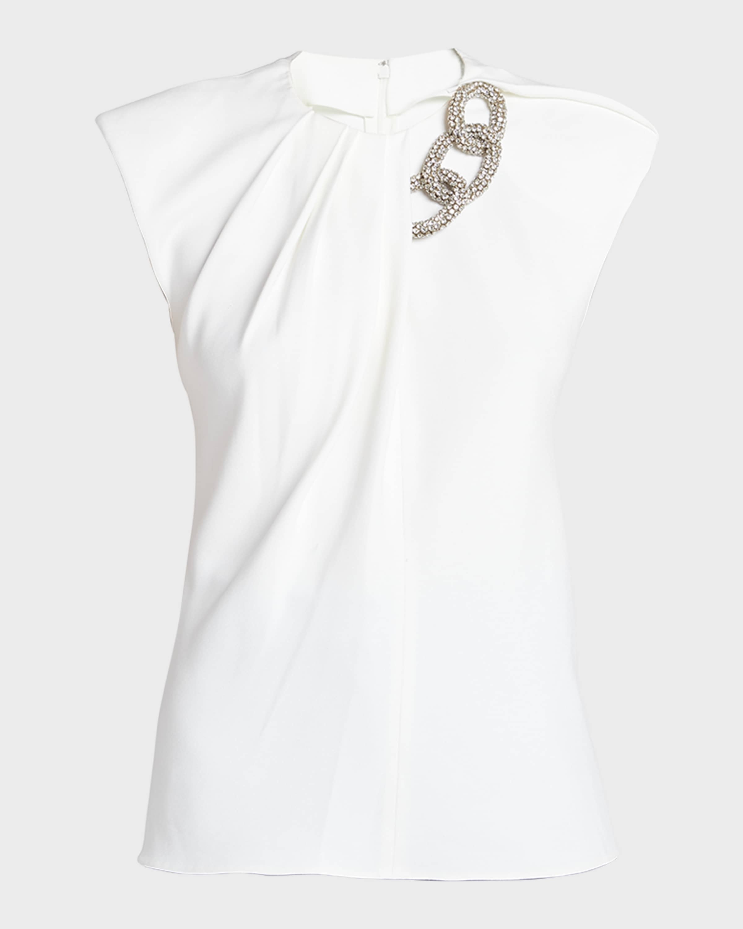 Falabella Chain Crystal-Embellished Top - 1