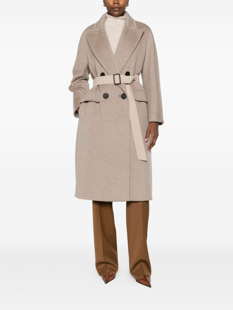 Max Mara belted cashmere coat outlook