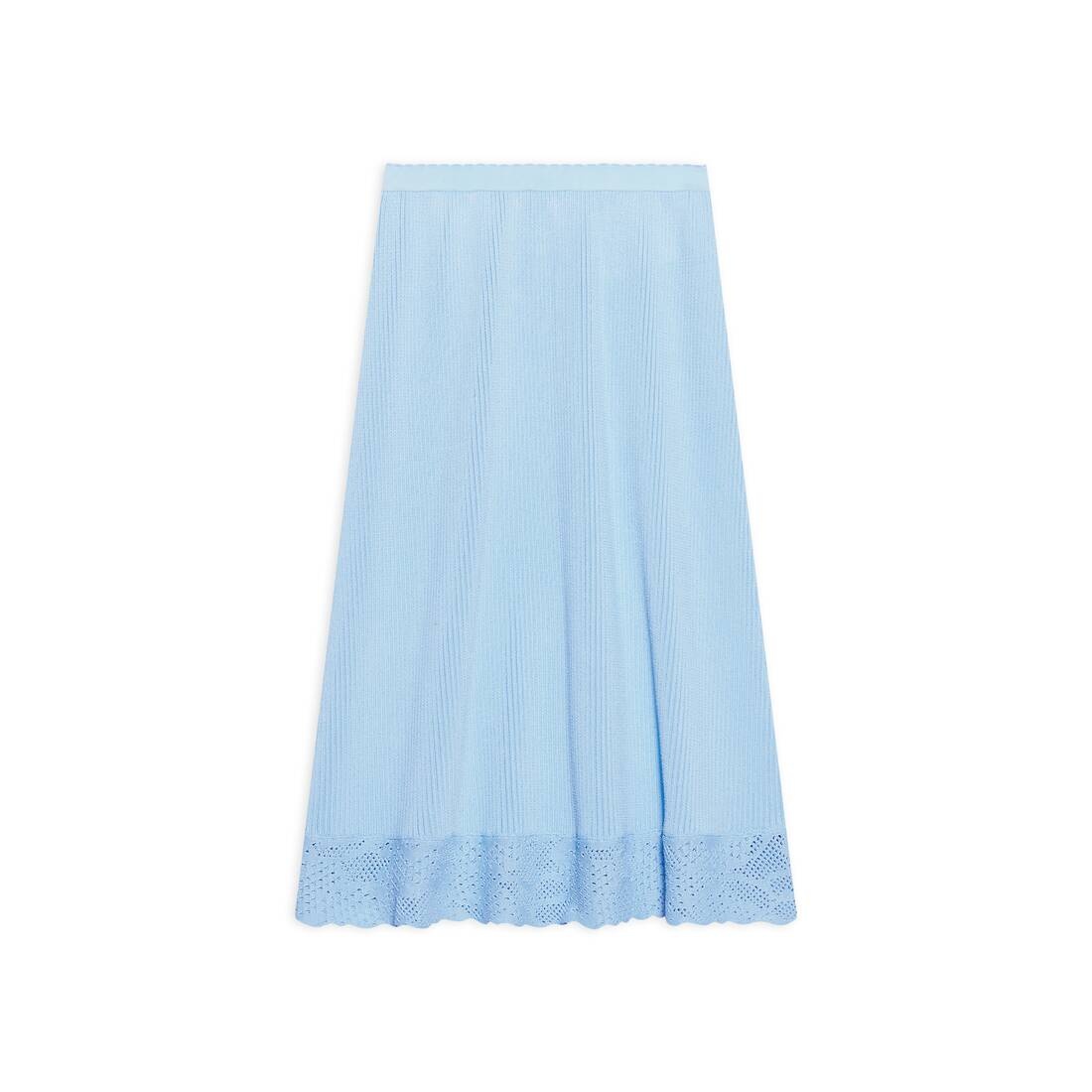 Women's Slip Skirt in Indigo - 5