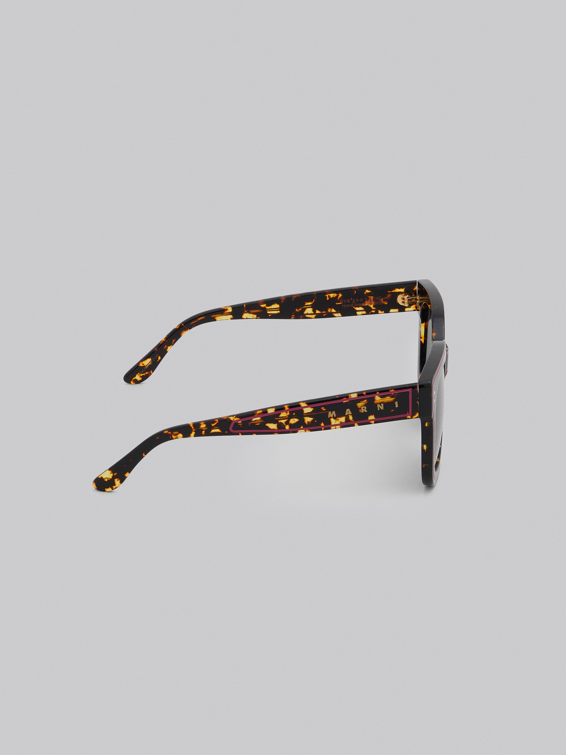 ANIMAL PRINT ACETATE LI RIVER SUNGLASSES - 4