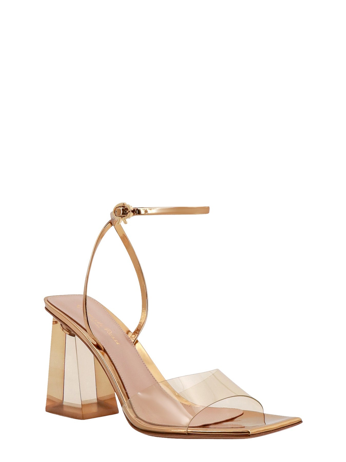 Laminated leather sandals - 2