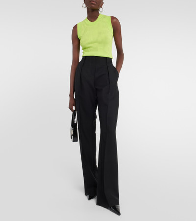 Sportmax Nido ribbed-knit cotton tank top outlook