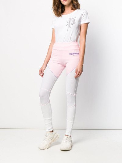 PHILIPP PLEIN geometric jogging leggings outlook