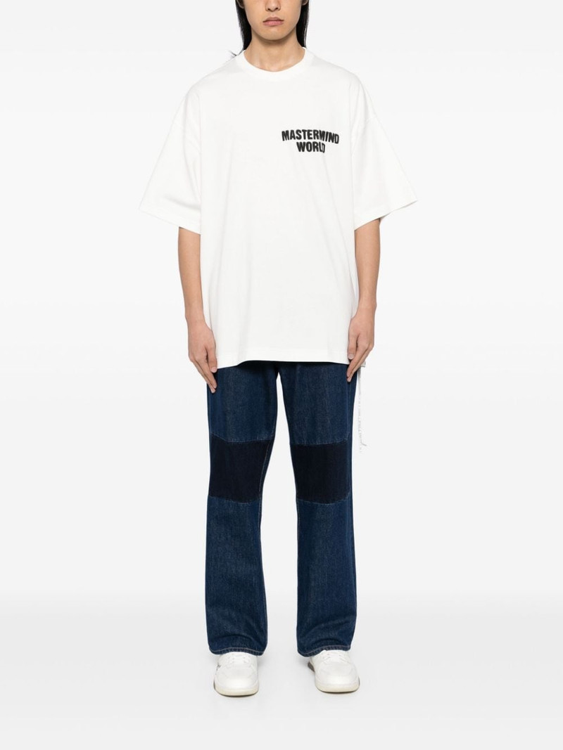 MASTERMIND WORLD spray paint T-shirt outlook