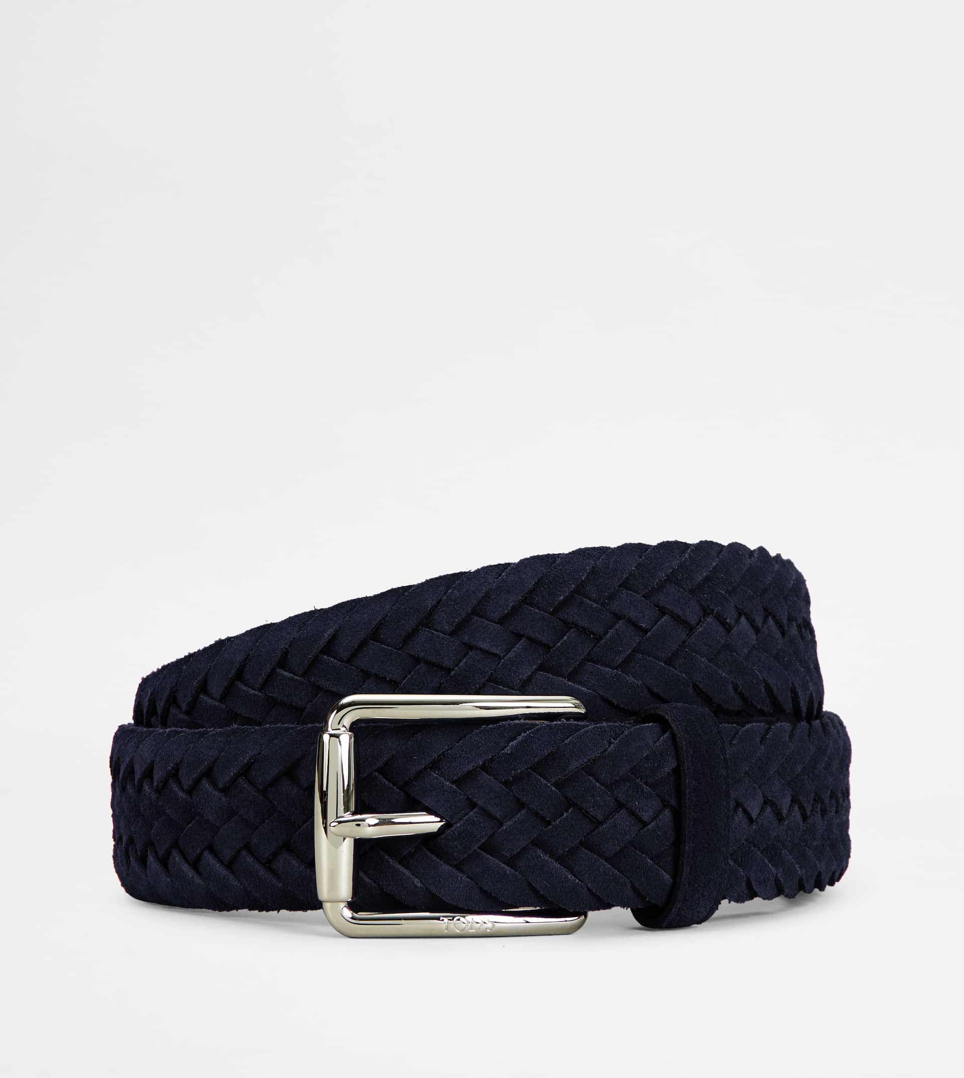 BELT IN SUEDE - BLUE - 1