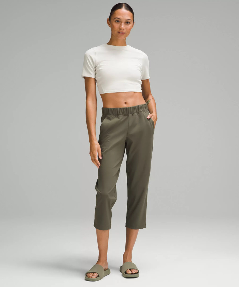 lululemon Luxtreme Slim-Fit Pull-On Mid-Rise Cropped Pant outlook