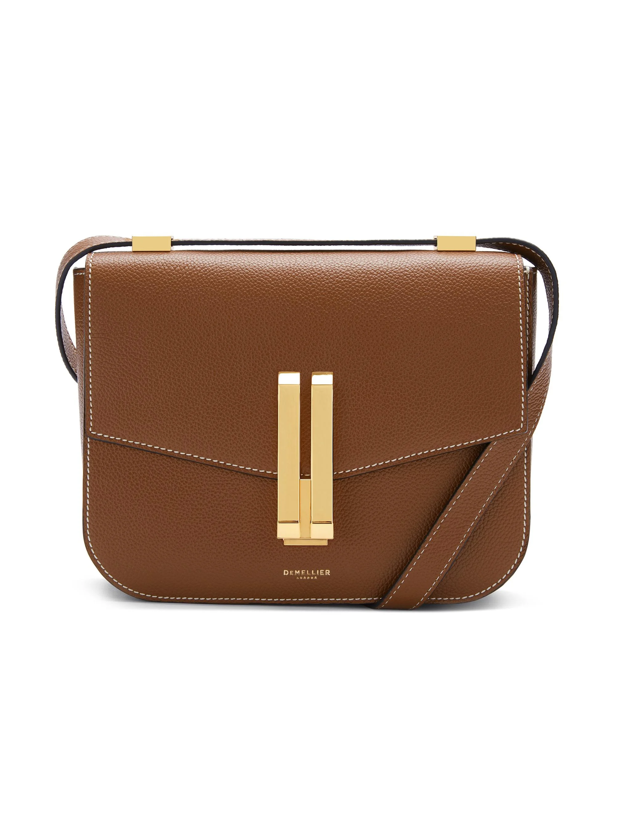 Women's Vancouver Leather Crossbody Bag - Tan - 1