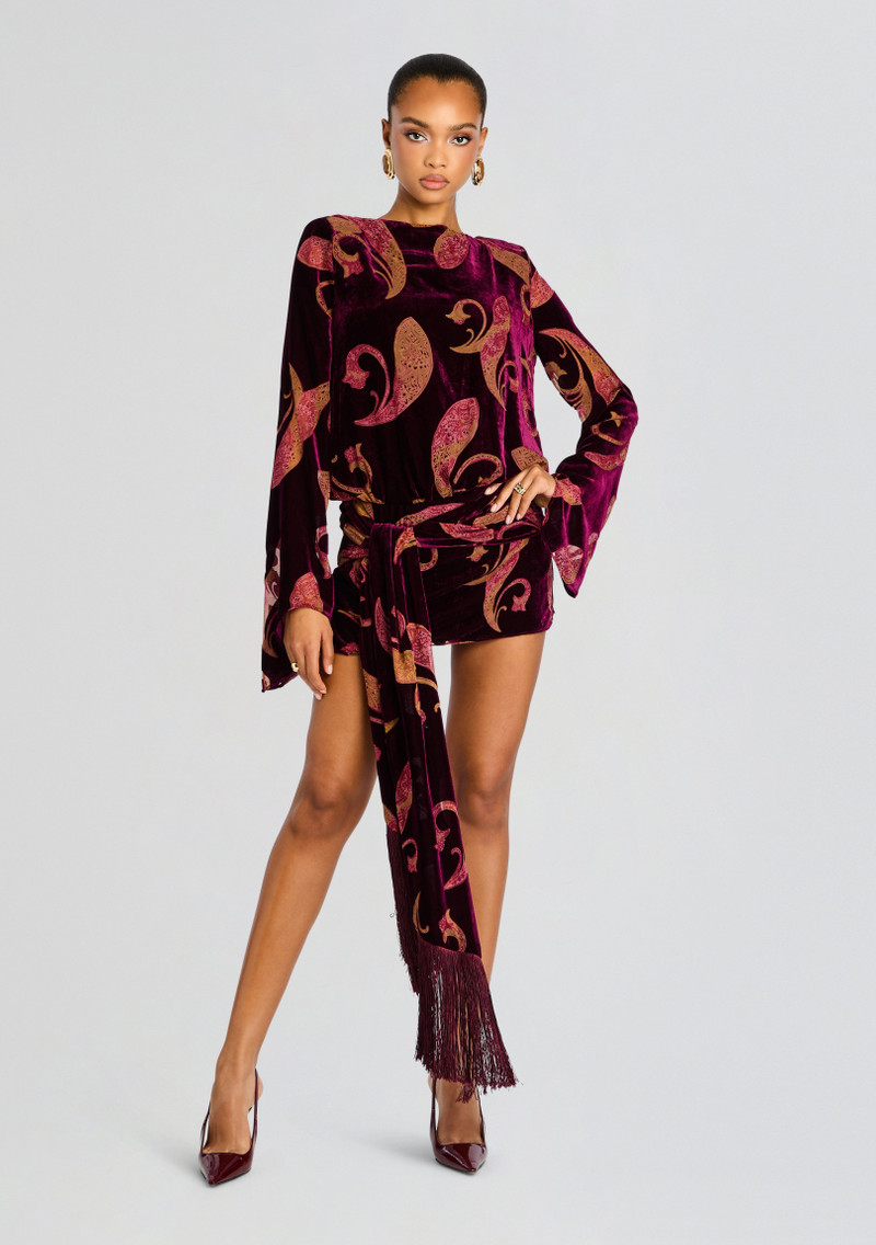 THESALY VELVET DRESS 1