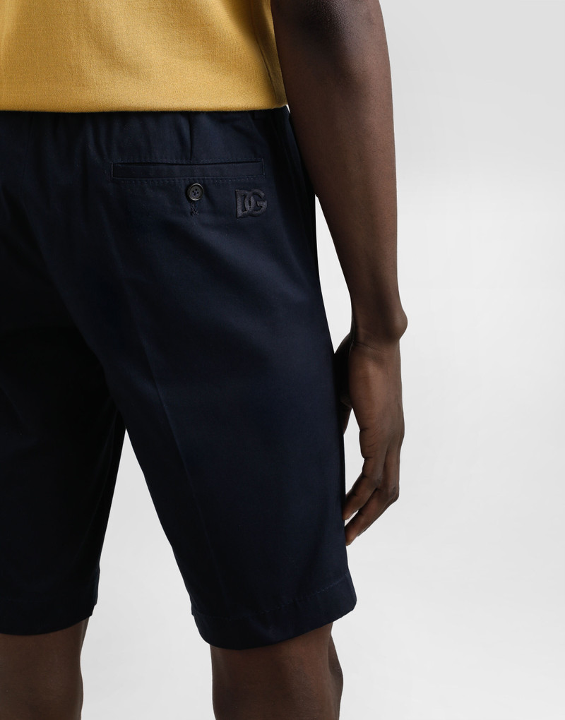Cotton gabardine bermuda shorts 5