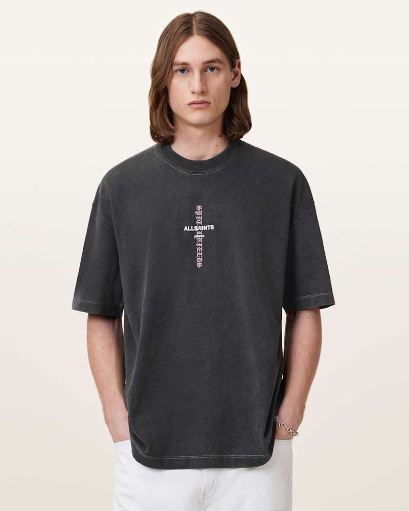 KNOX SHORT SLEEVE FADED T-SHIRT - 1