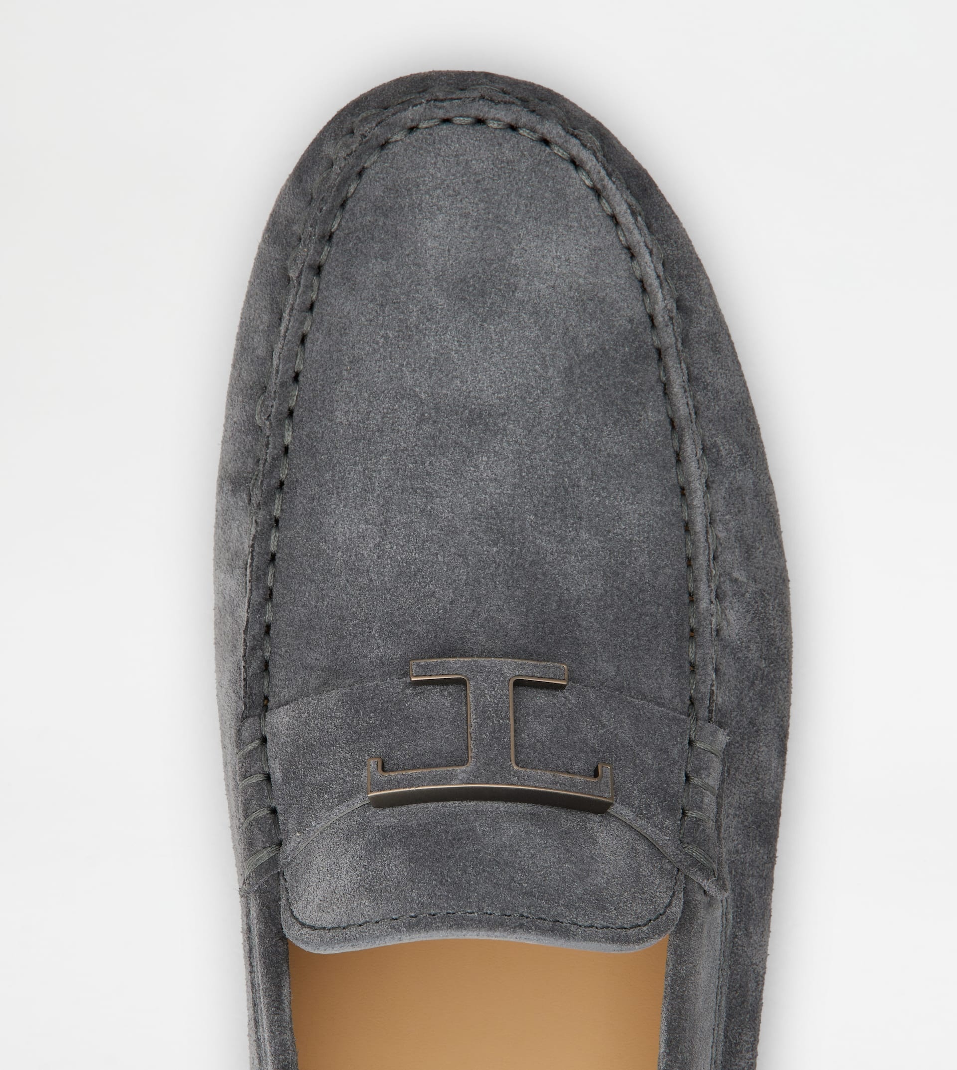T TIMELESS GOMMINO BUBBLE IN SUEDE - GREY - 5