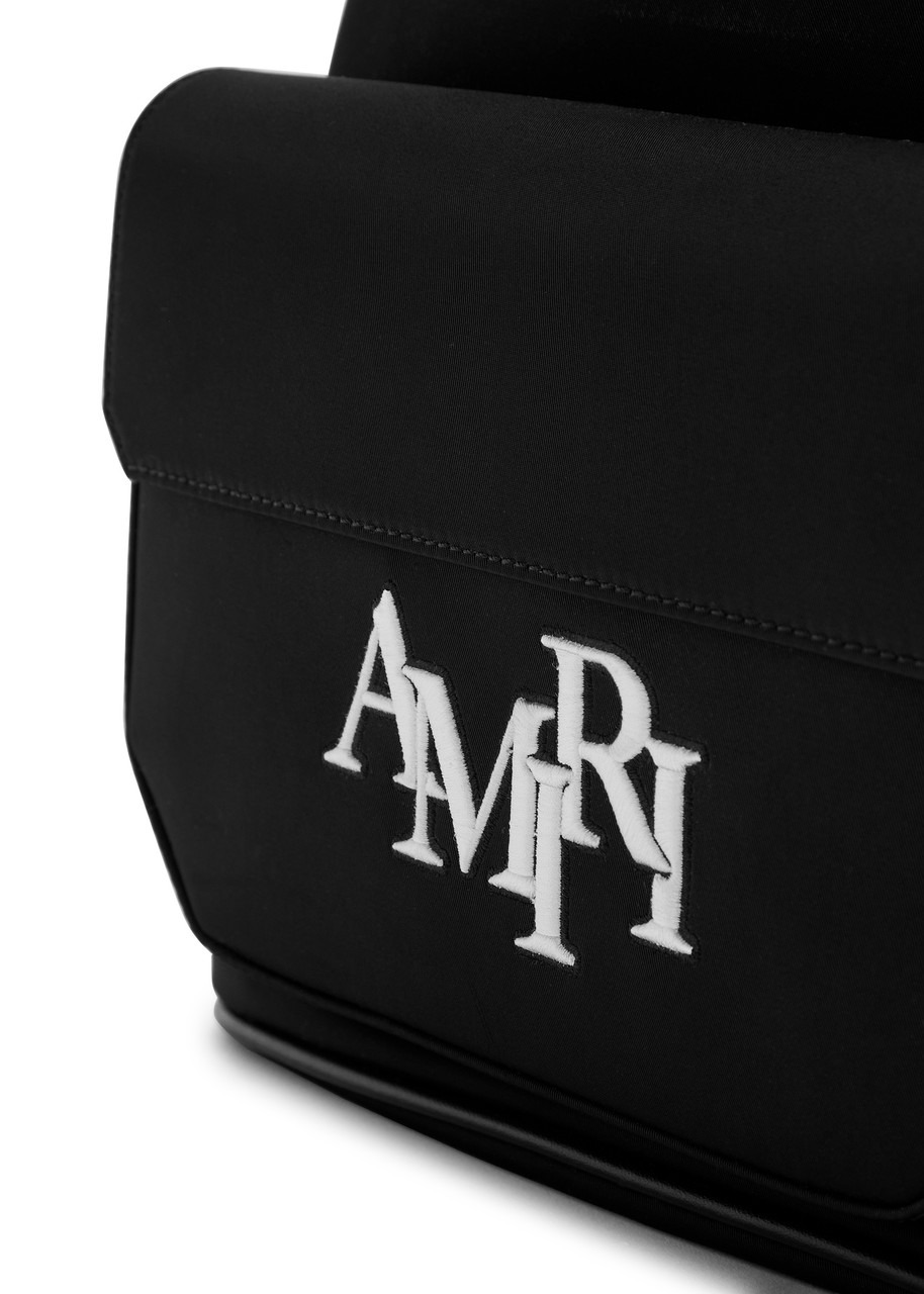 Amiri Staggered Logo Nylon Backpack - 3