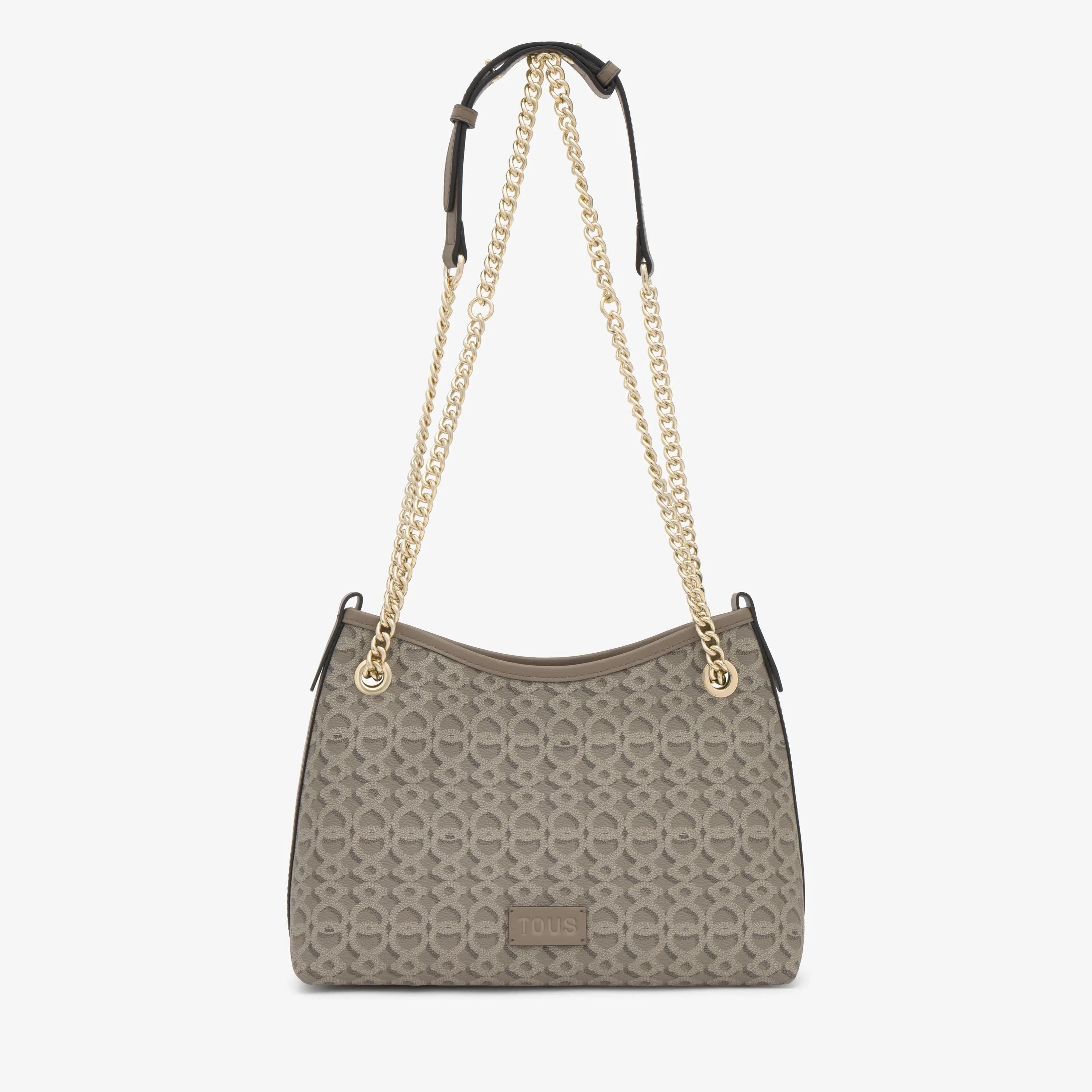 Medium taupe Crossbody bag TOUS Infinity - 1