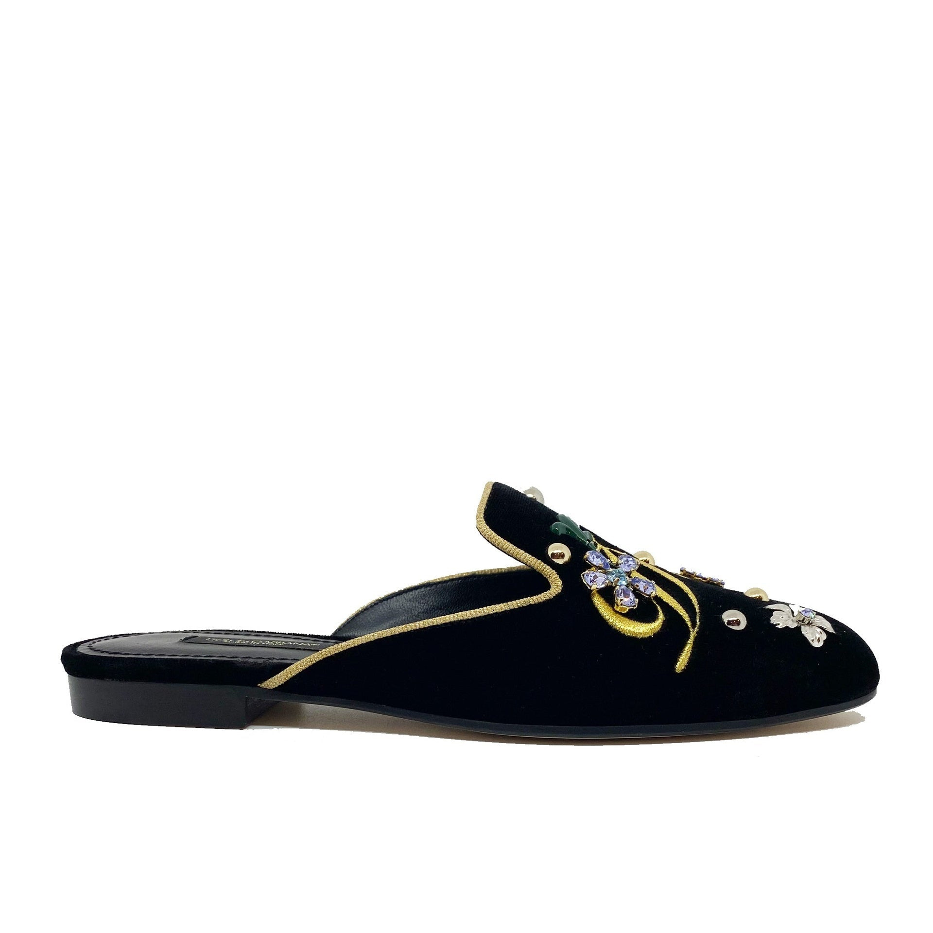 Dolce & Gabbana Velvet Mules Women - 5