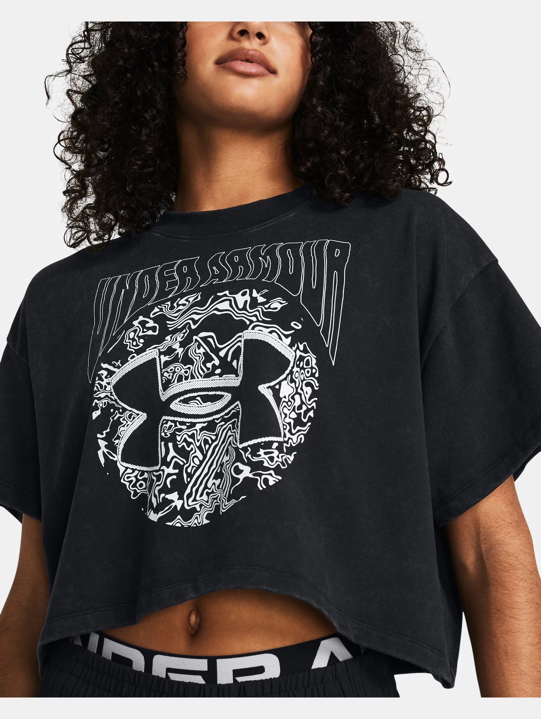 Women's UA Heavyweight Dusk to Dawn Crop Short Sleeve - 6