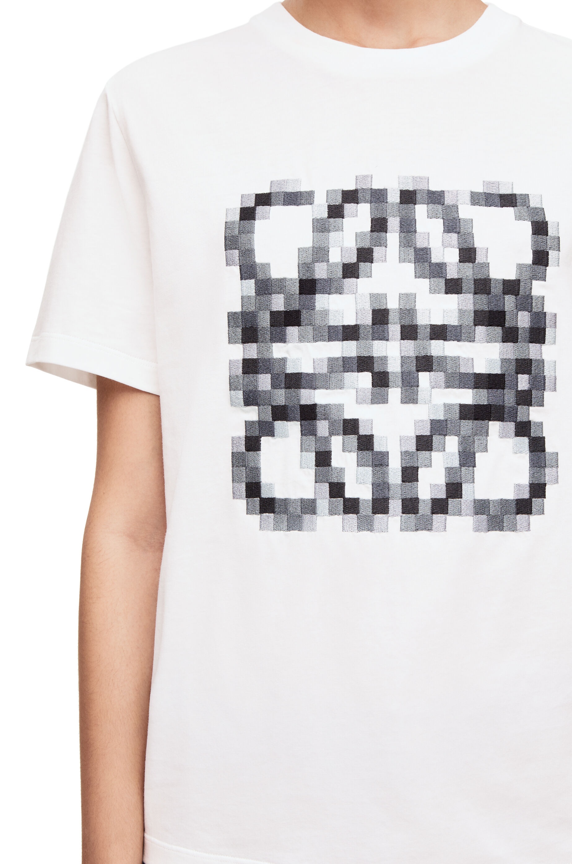 Pixelated Anagram regular fit T-shirt in cotton - 5