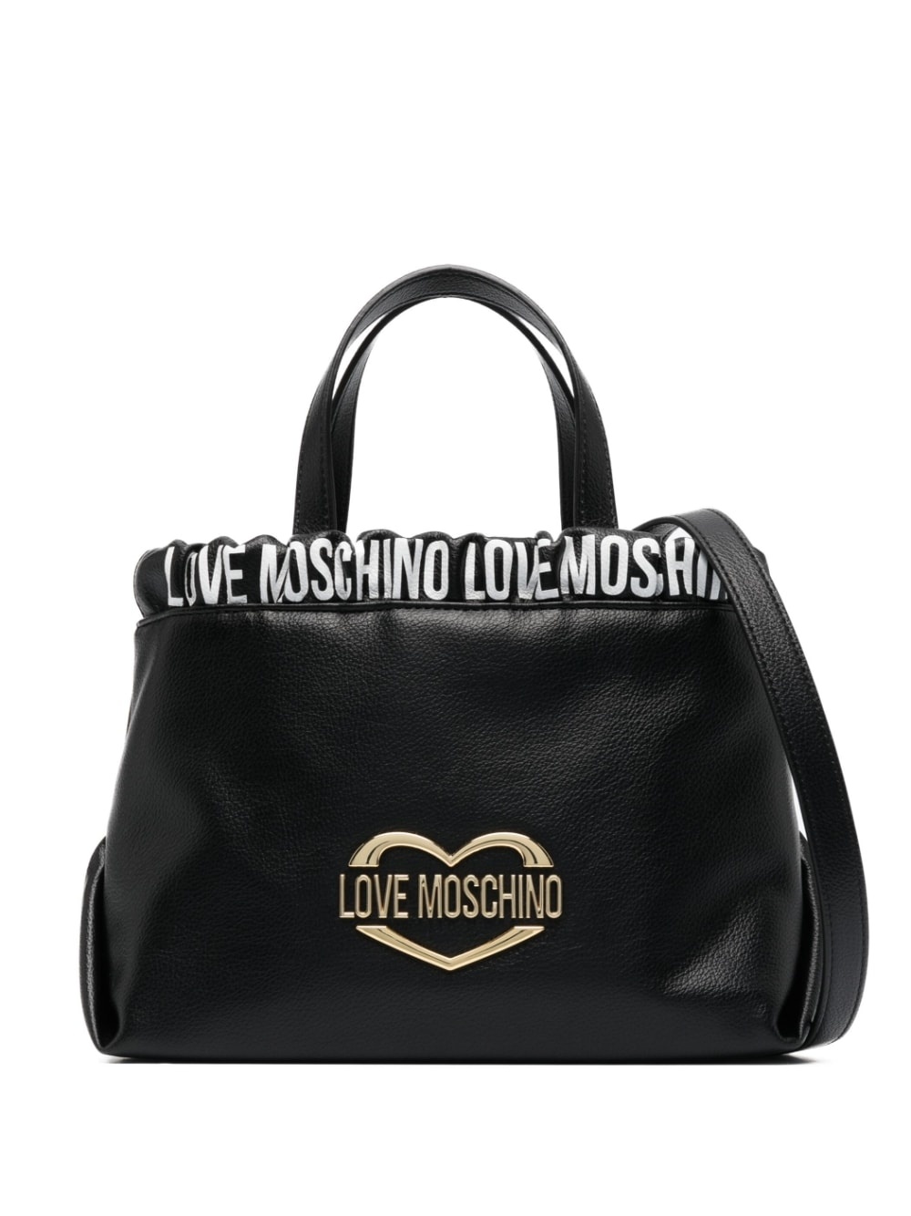 logo-plaque tote bag - 1