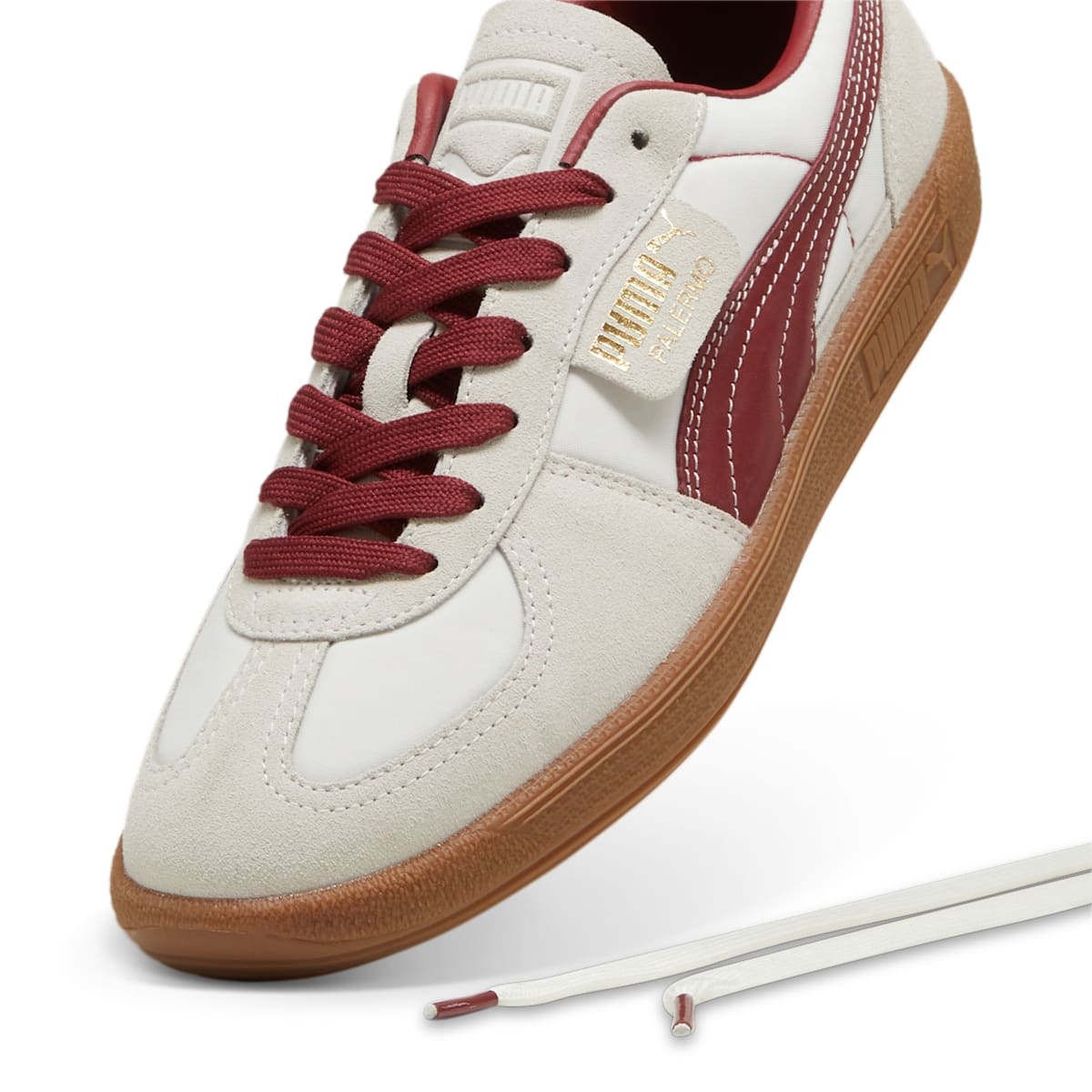 PUMA Palermo OG 'Warm White Intense Red' 383011-14 - 5