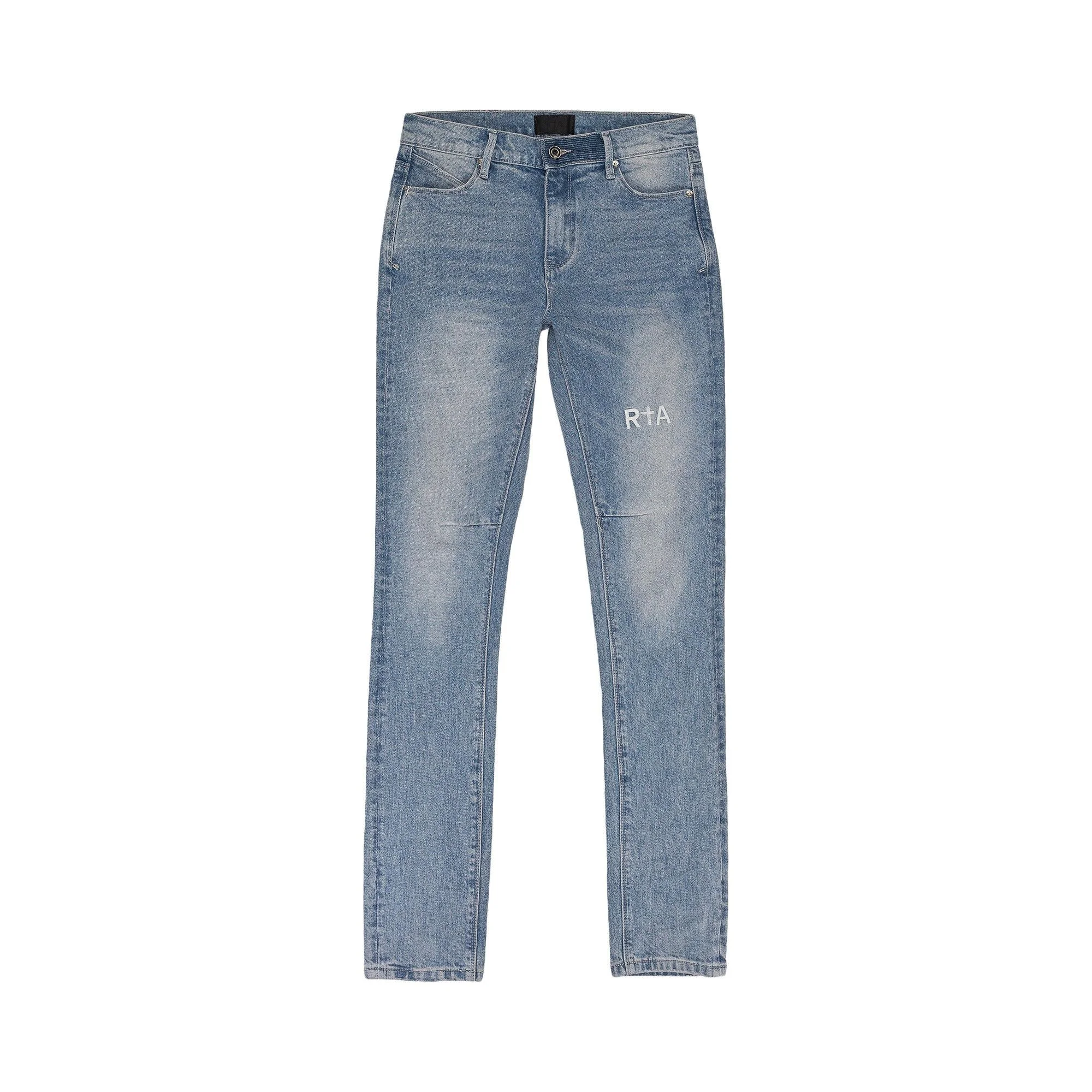 RtA Faded Skinny Jeans 'Blue' - 1