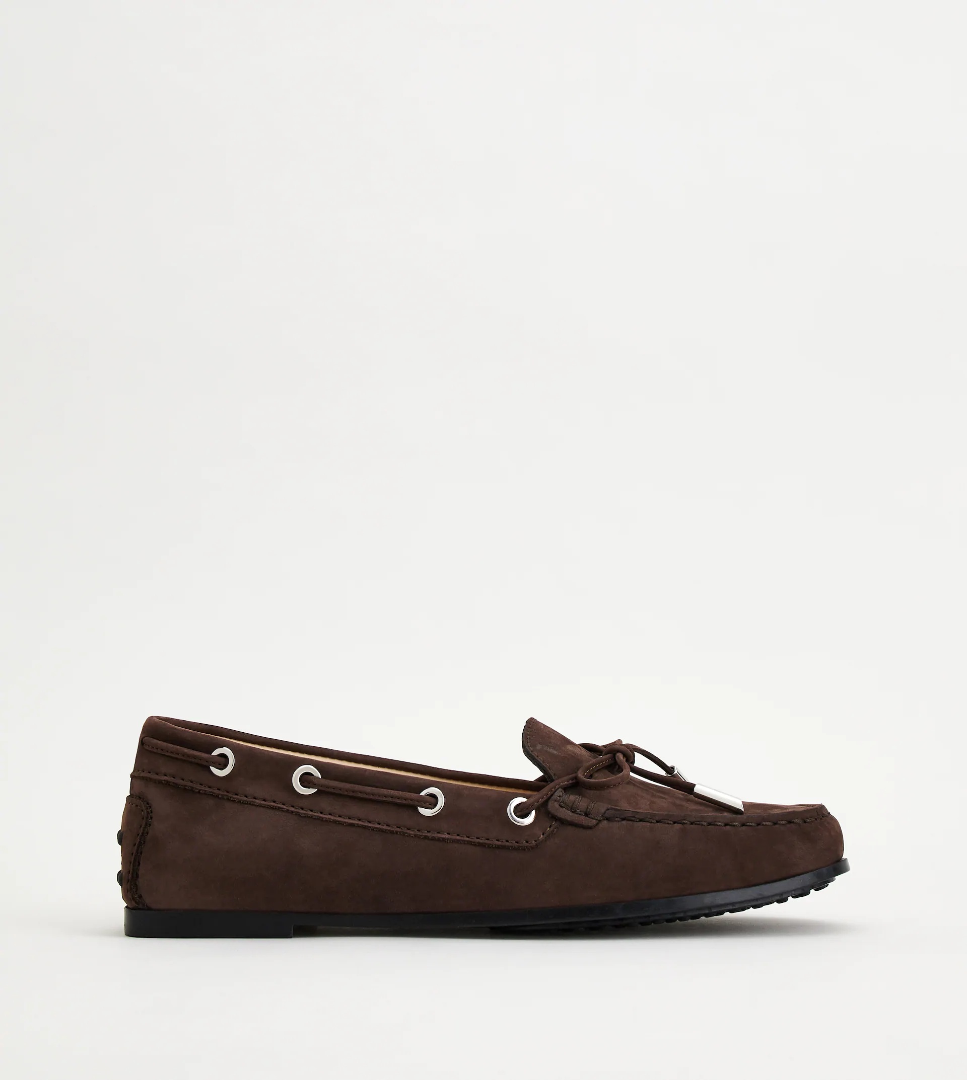 CITY GOMMINO DRIVING SHOES IN NUBUCK - BROWN - 1