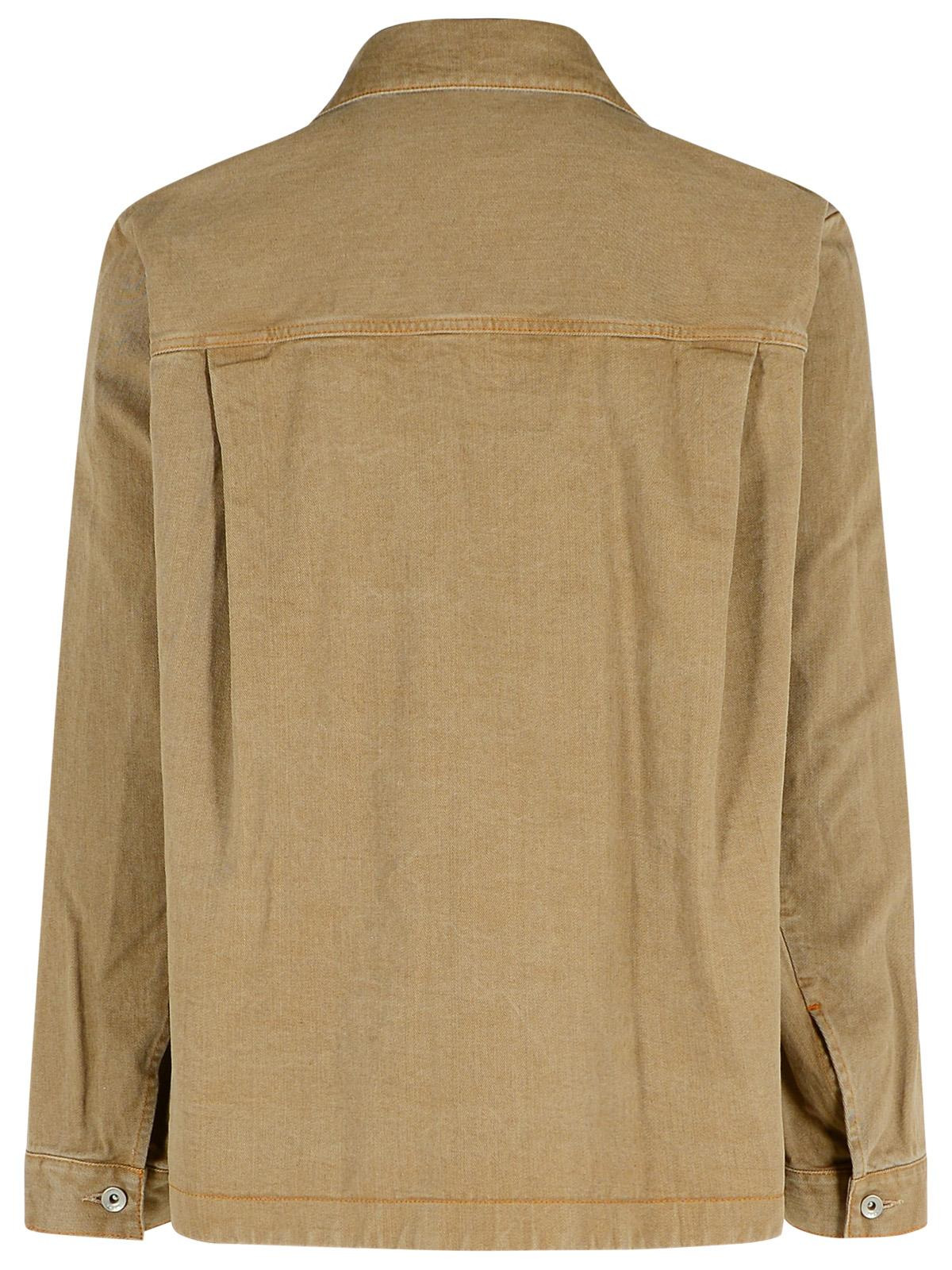 Sacai Beige Denim Jacket Men - 3