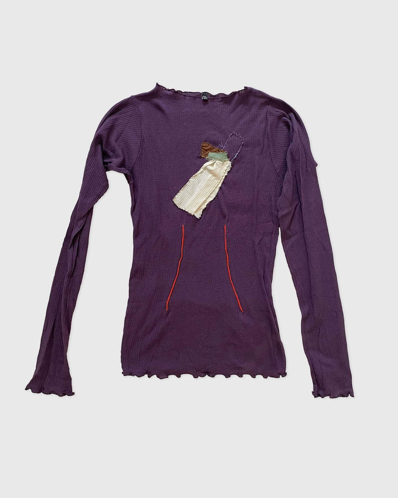 Repair - Oba Long Sleeve No.124 - Deadstock Organic Cotton Rib 7