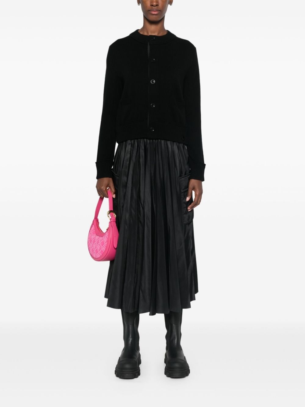pleated midi skirt - 2