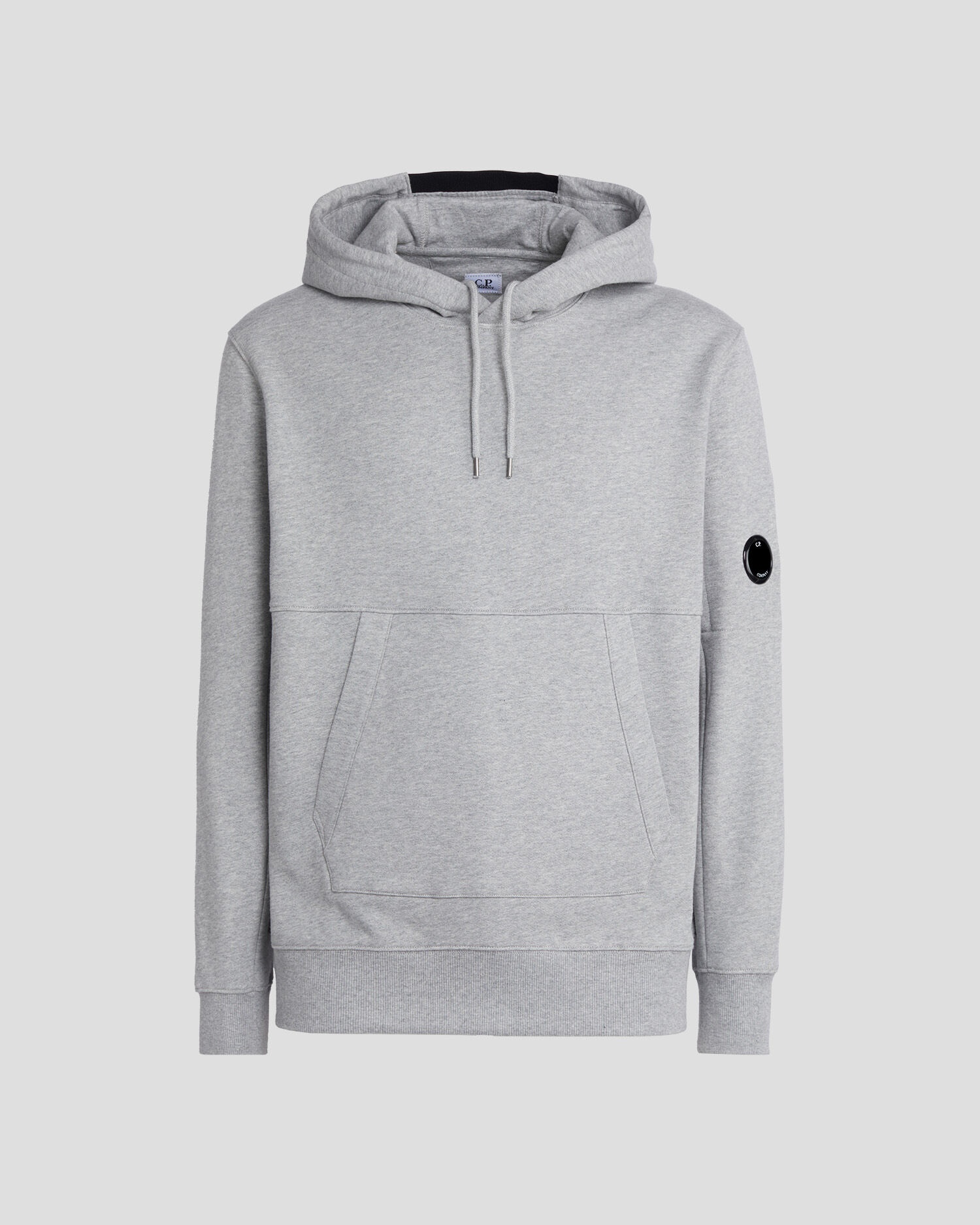 Diagonal Raised Fleece Hoodie - 1