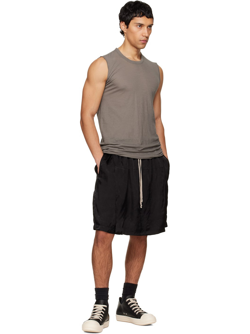 Rick Owens Gray Temple Basic SL Tank Top outlook