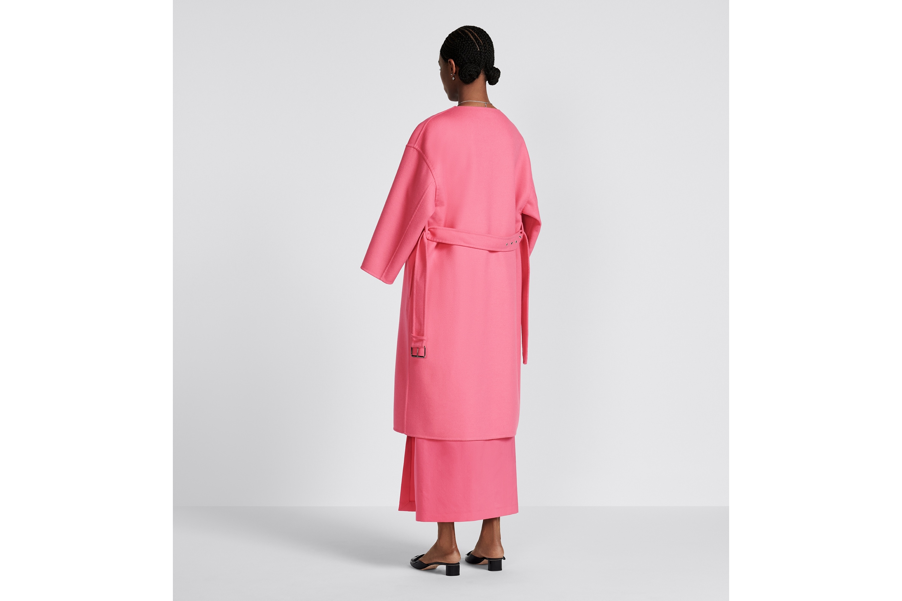 Coat with Belt - 6