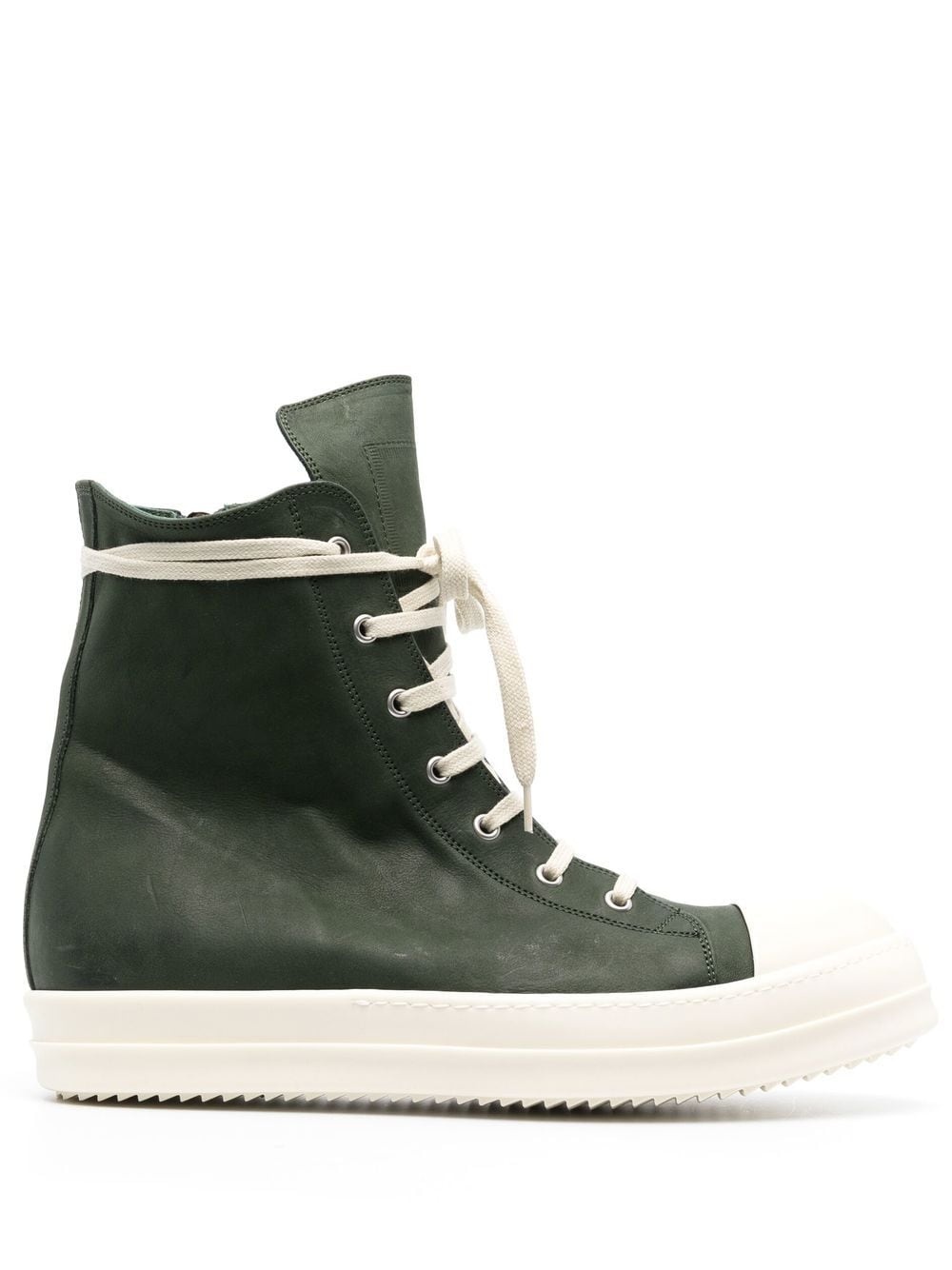 high-top lace-up sneakers - 1