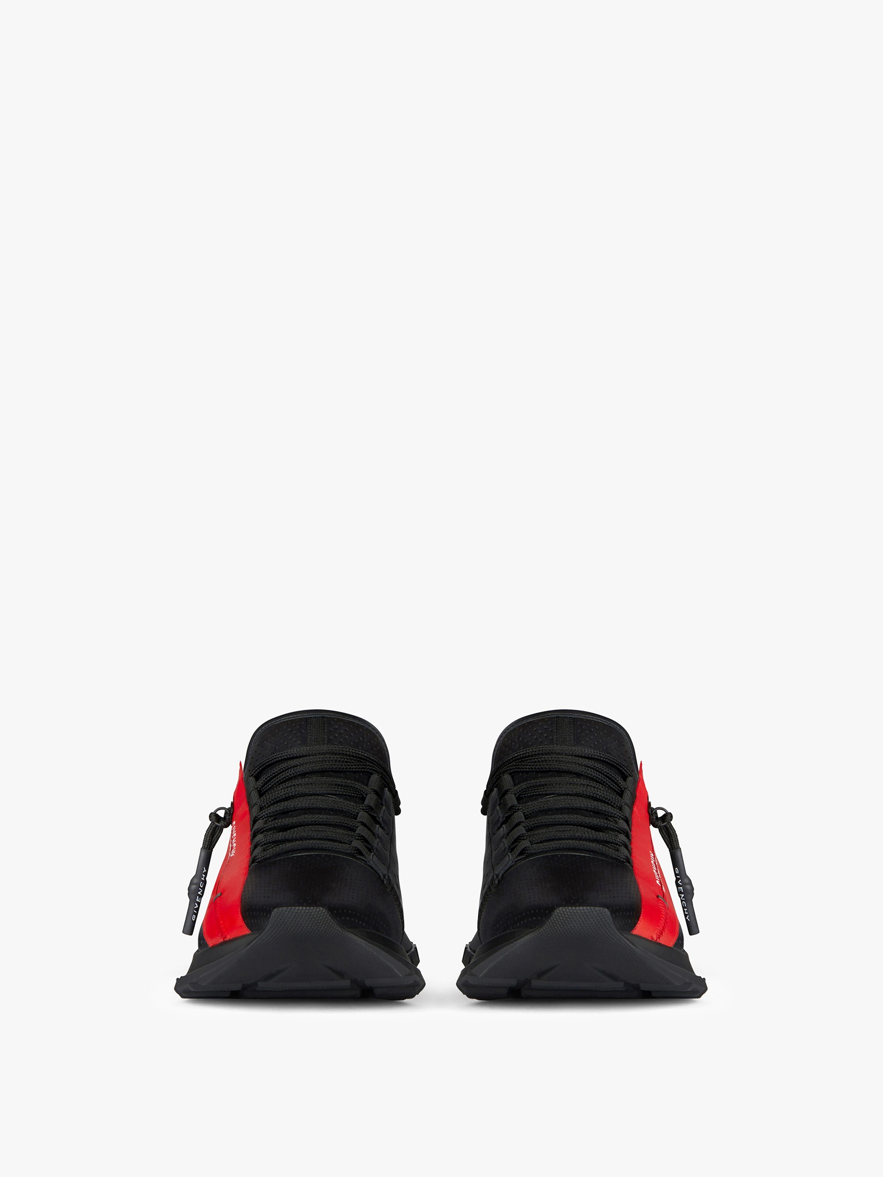 SPECTRE SNEAKERS IN PERFORATED LEATHER AND ZIP - 2