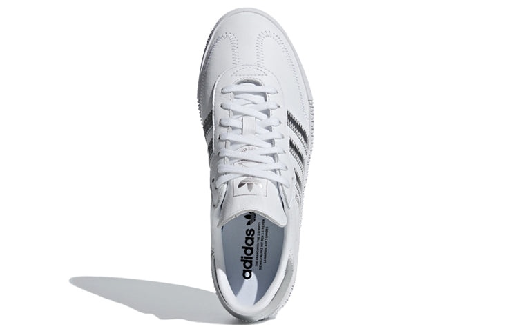 (WMNS) adidas Sambarose 'Cloud White Silver' EE9017 - 5