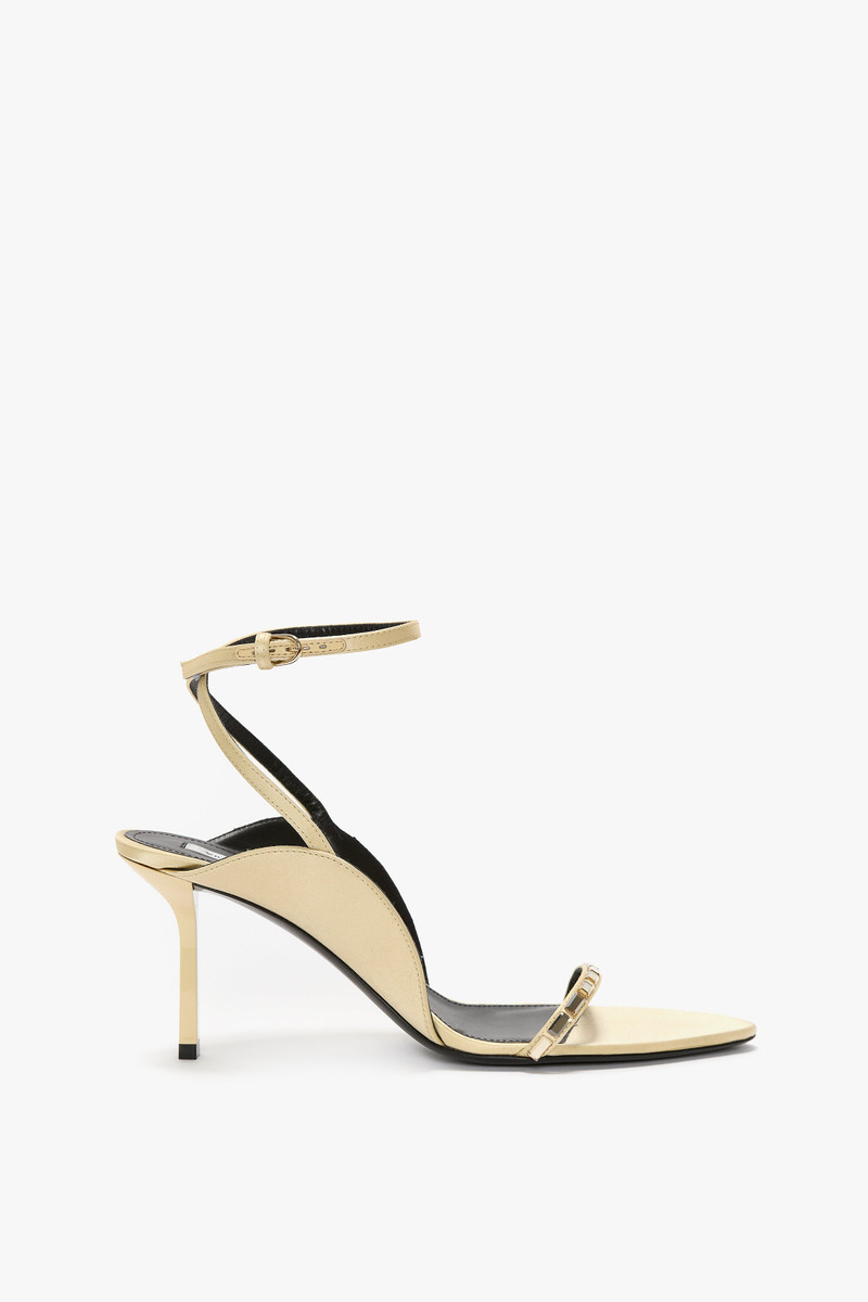 Victoria Embellished Stiletto Sandal 75 In Sand Satin 1