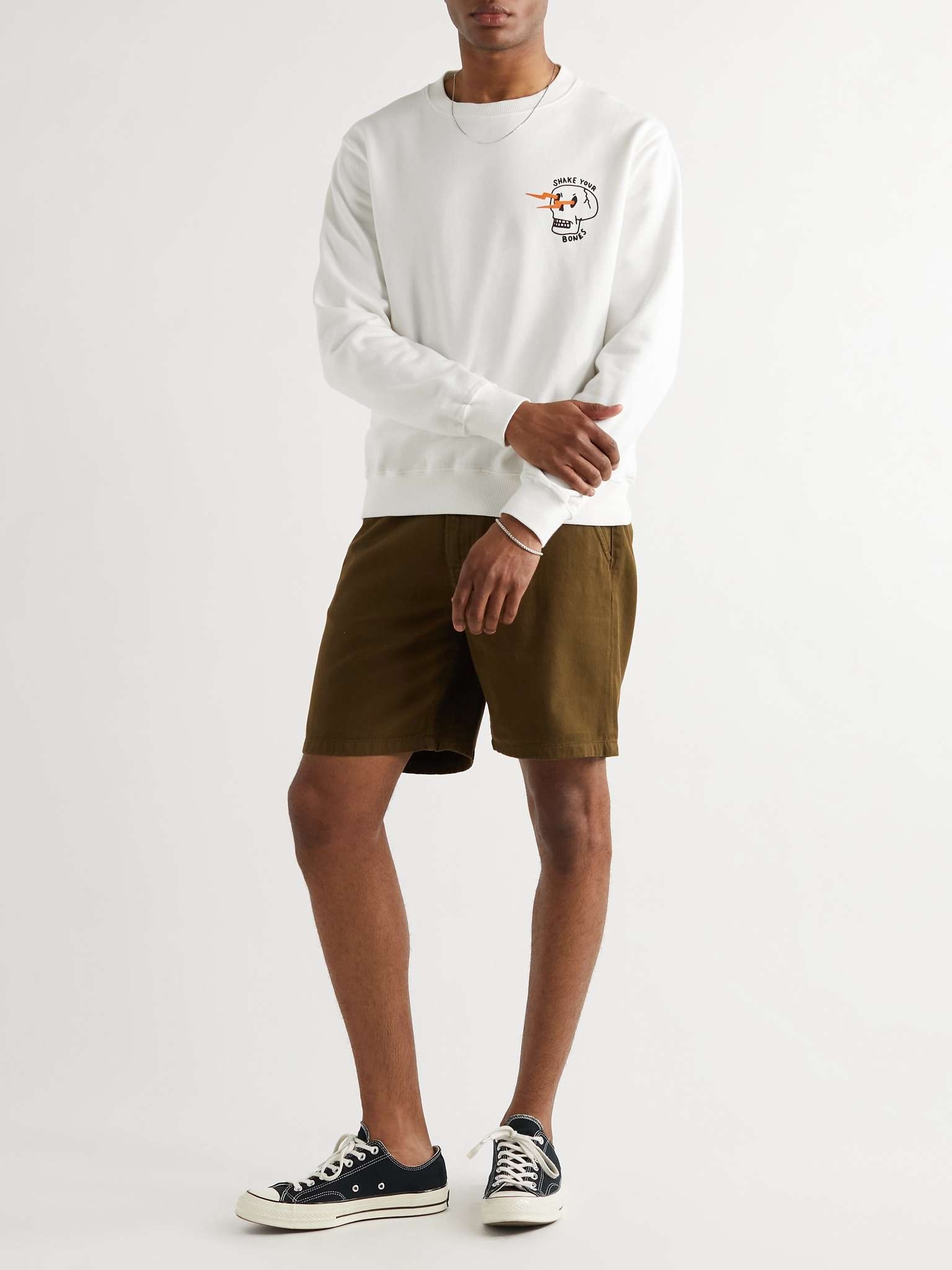 Luke Organic Cotton-Twill Shorts - 2