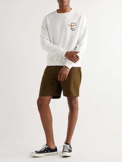 Nudie Jeans Luke Organic Cotton-Twill Shorts outlook