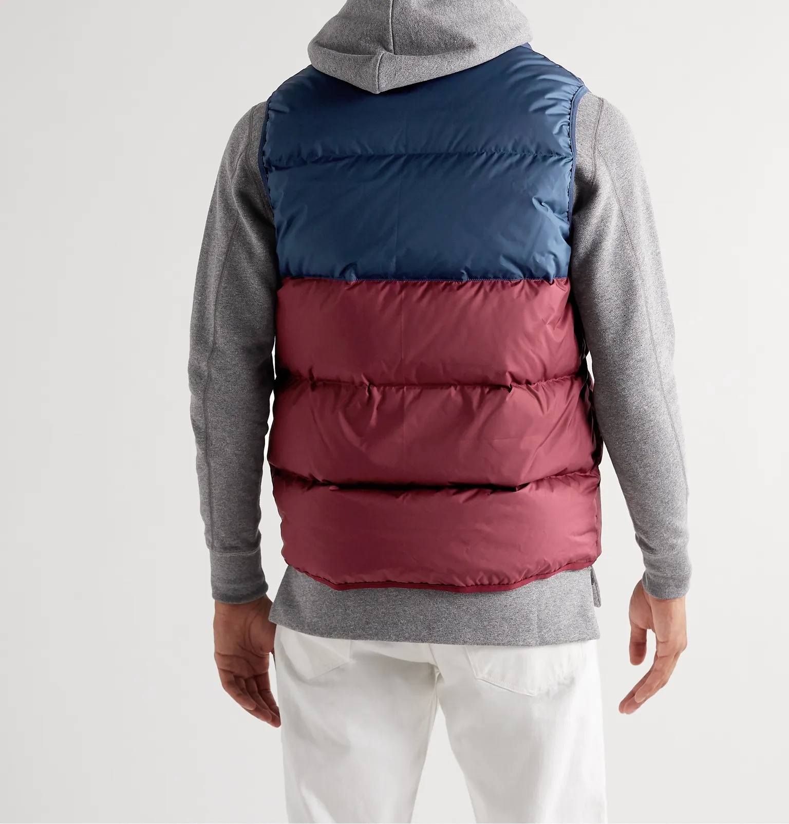 Sportswear Windrunner Logo-Appliquéd Quilted Shield Down Gilet - 4