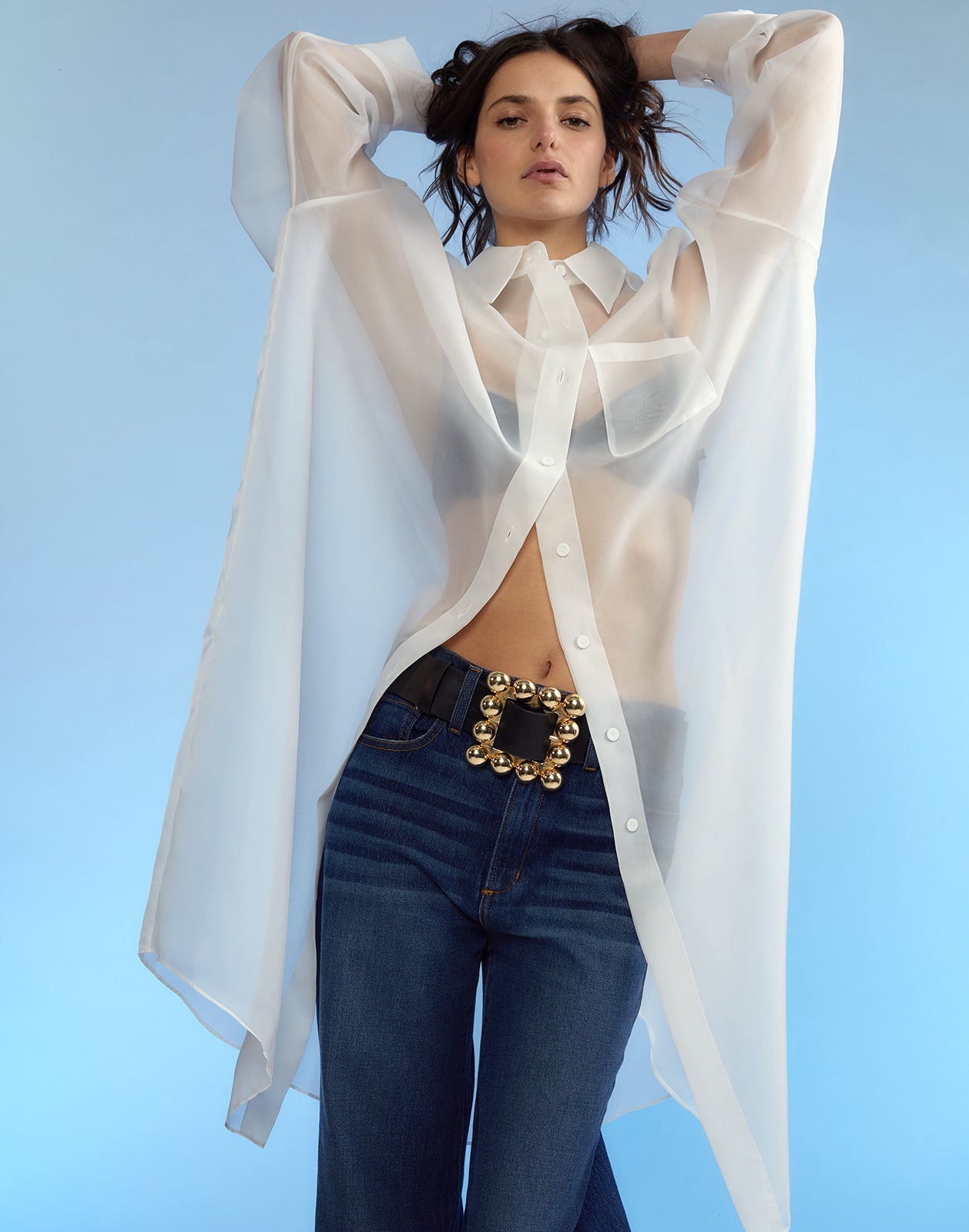 Oversized Buckle Belt - 4