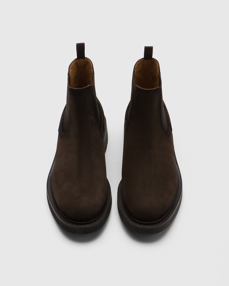 곡물 Nubuck 첼시 부트 5