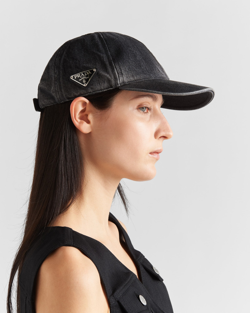 Prada Denim baseball cap outlook
