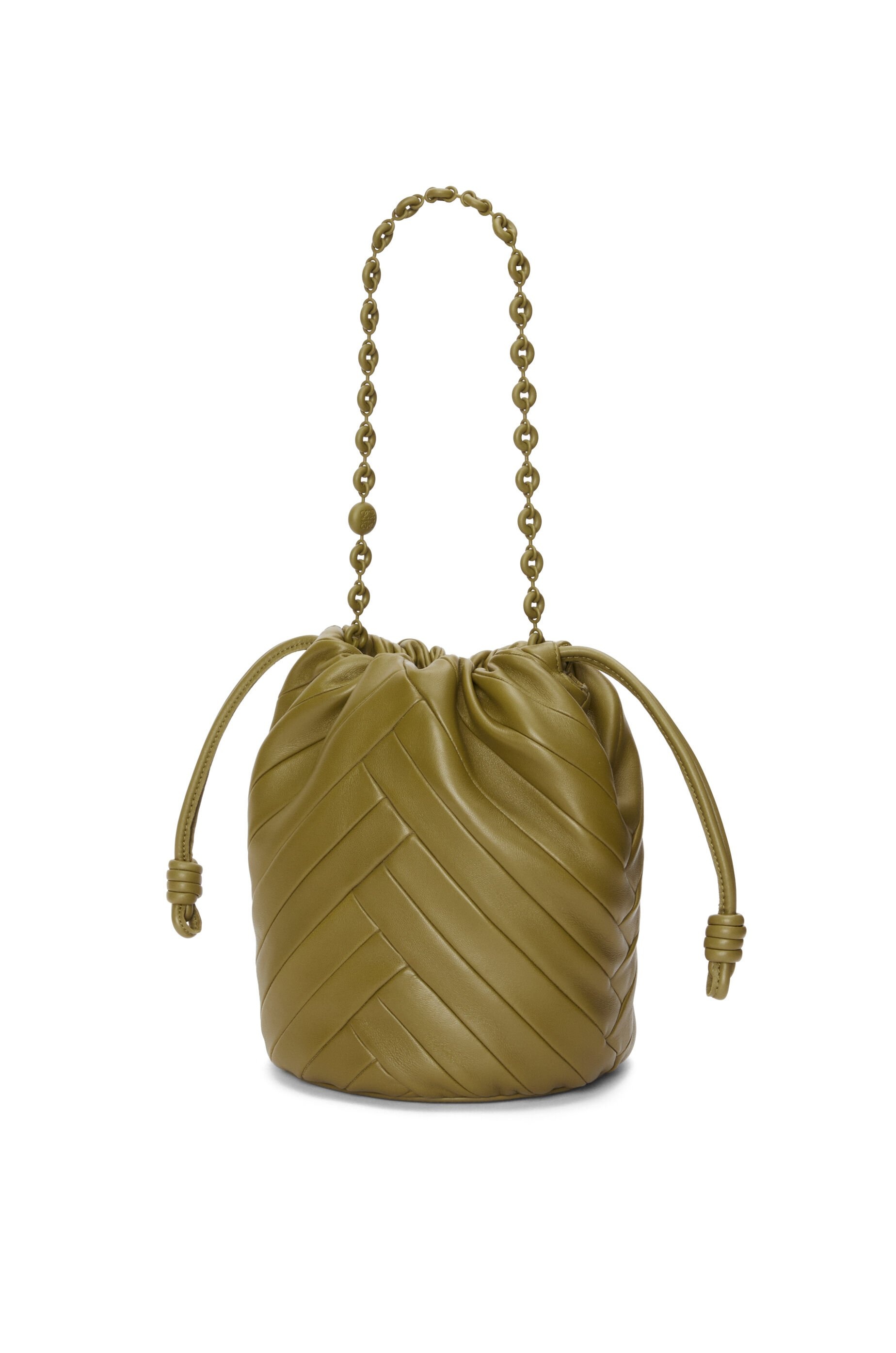 Flamenco Purse Bucket bag in mellow nappa lambskin - 5