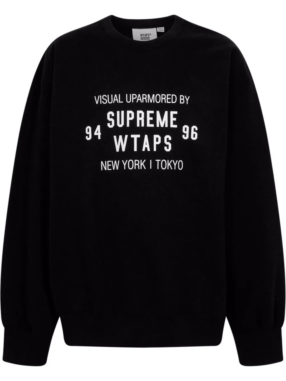 x WTAPS crew-neck sweatshirt - 1