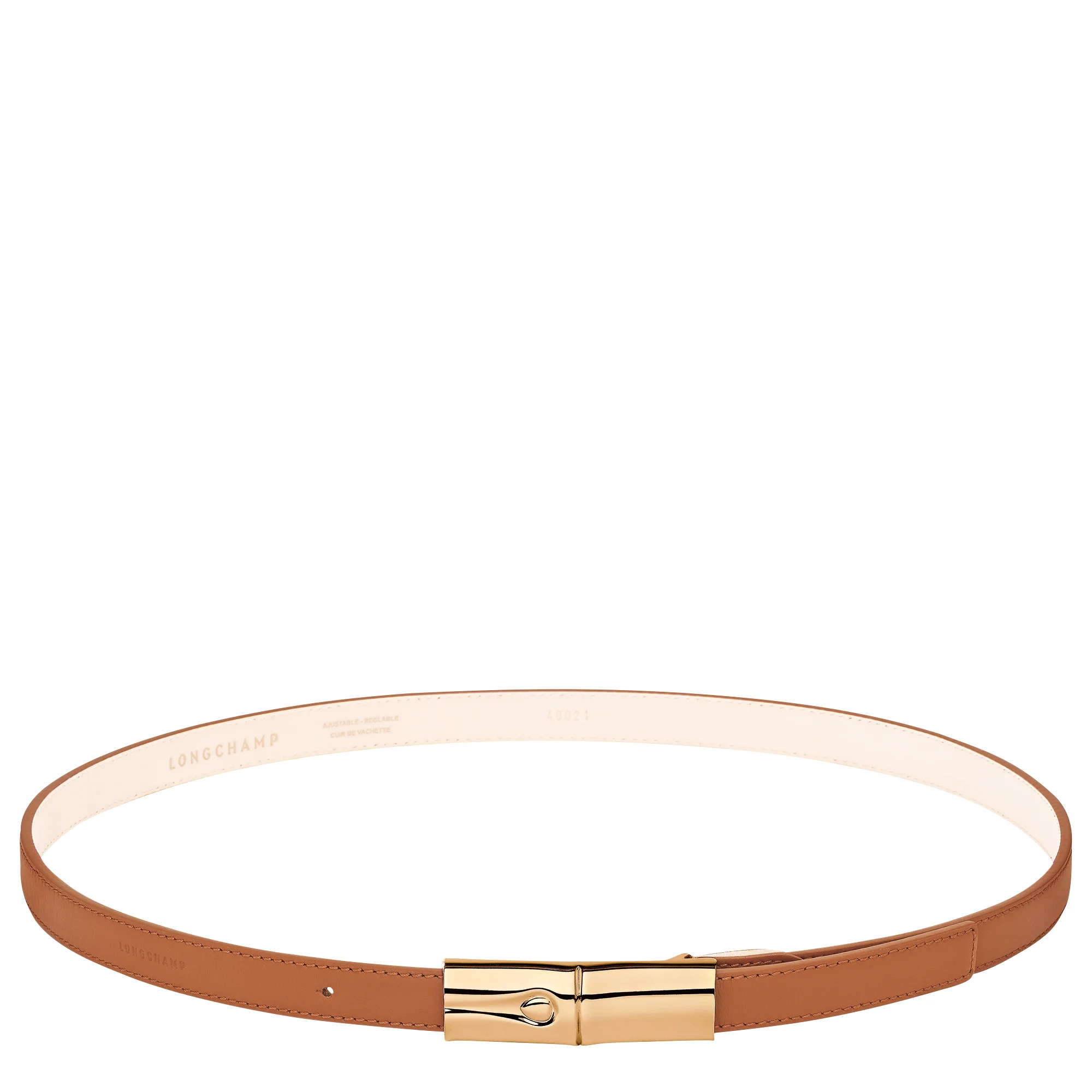 Le Roseau Ladies' belt Cashew - Leather - 1