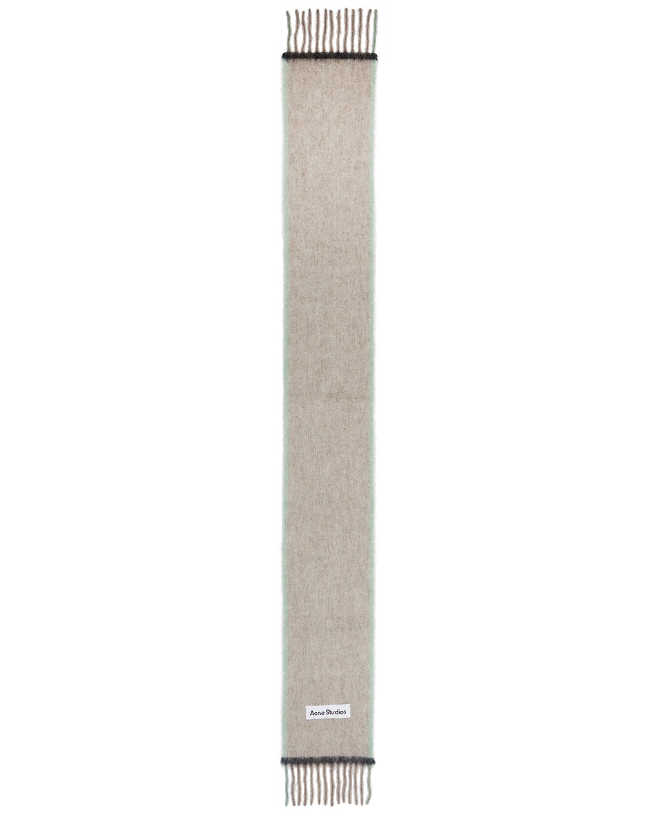 Mohair Fringed Scarf - 2