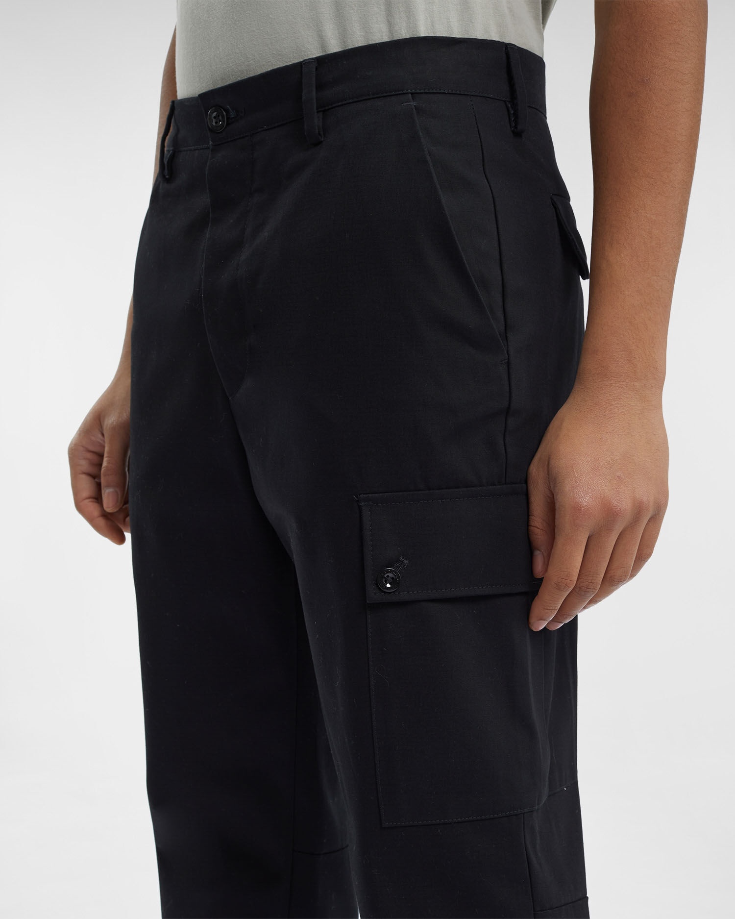 2/2 Twill Loose Utility Pants - 4